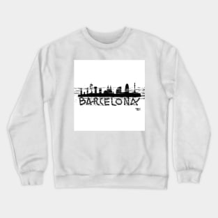 Barcelona - World Cities Series by 9BH Crewneck Sweatshirt